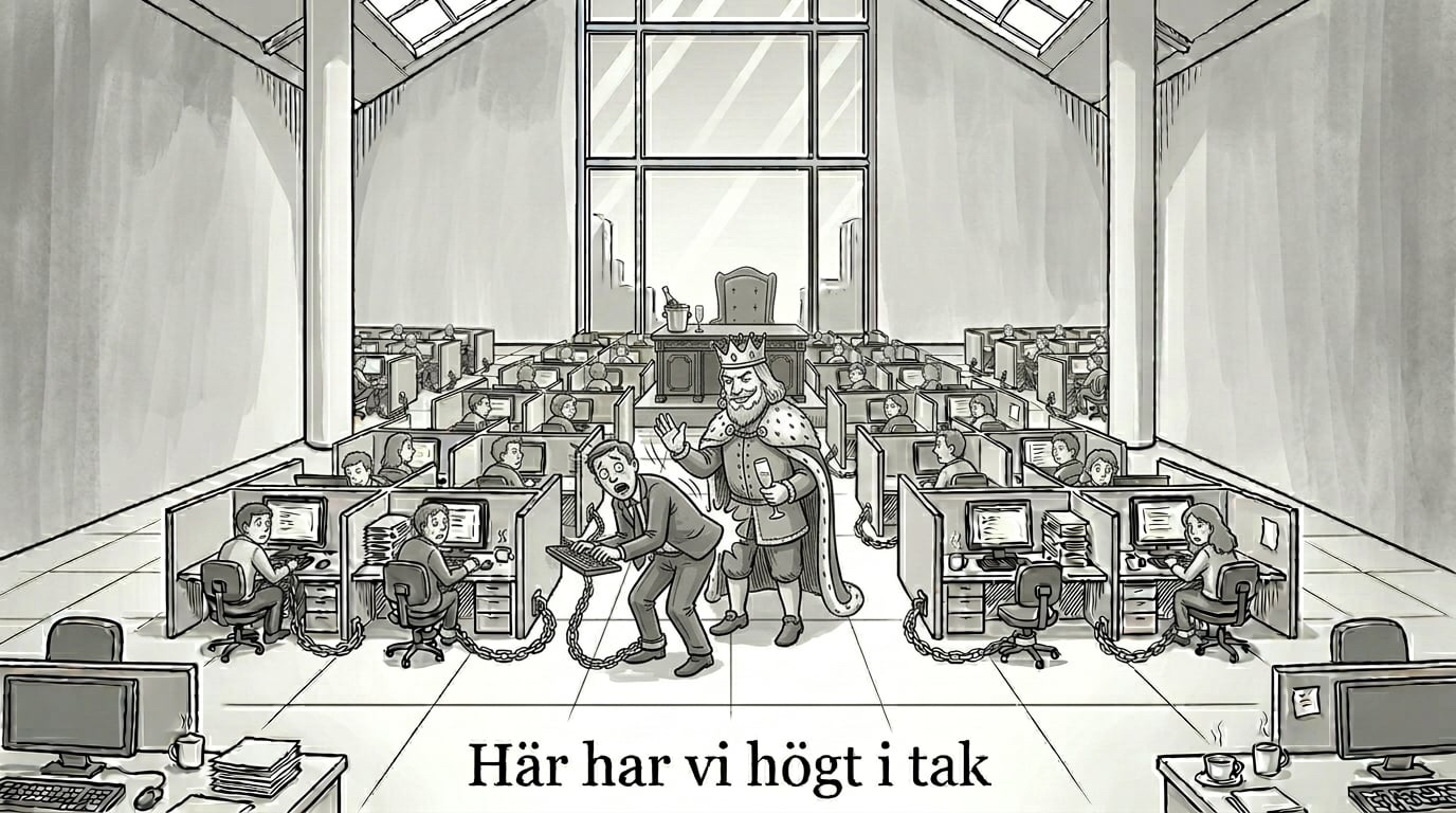 Här har vi högt i tak